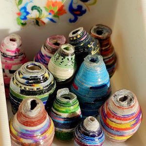 The Tiny Paper Pottery Co. Handcrafted Paper Pots